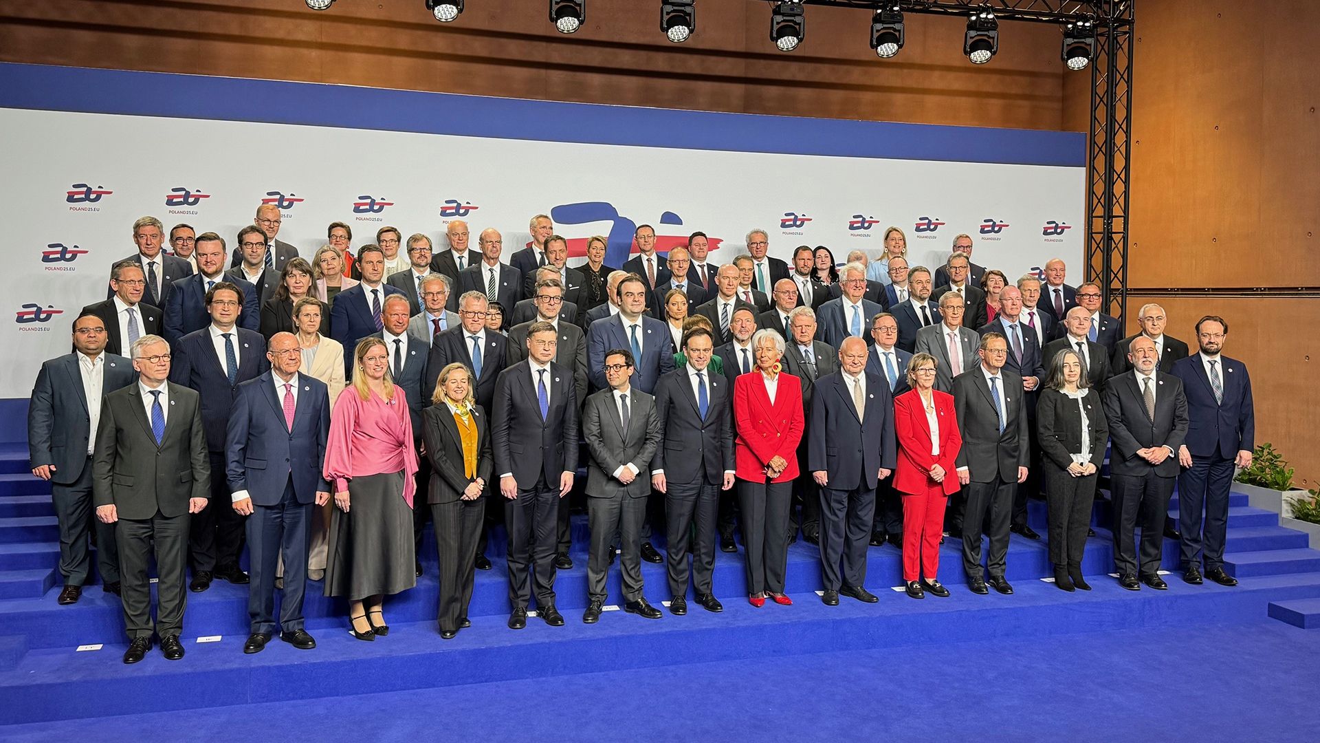 Die Bundespräsidentin am EcoFin-Treffen der EU