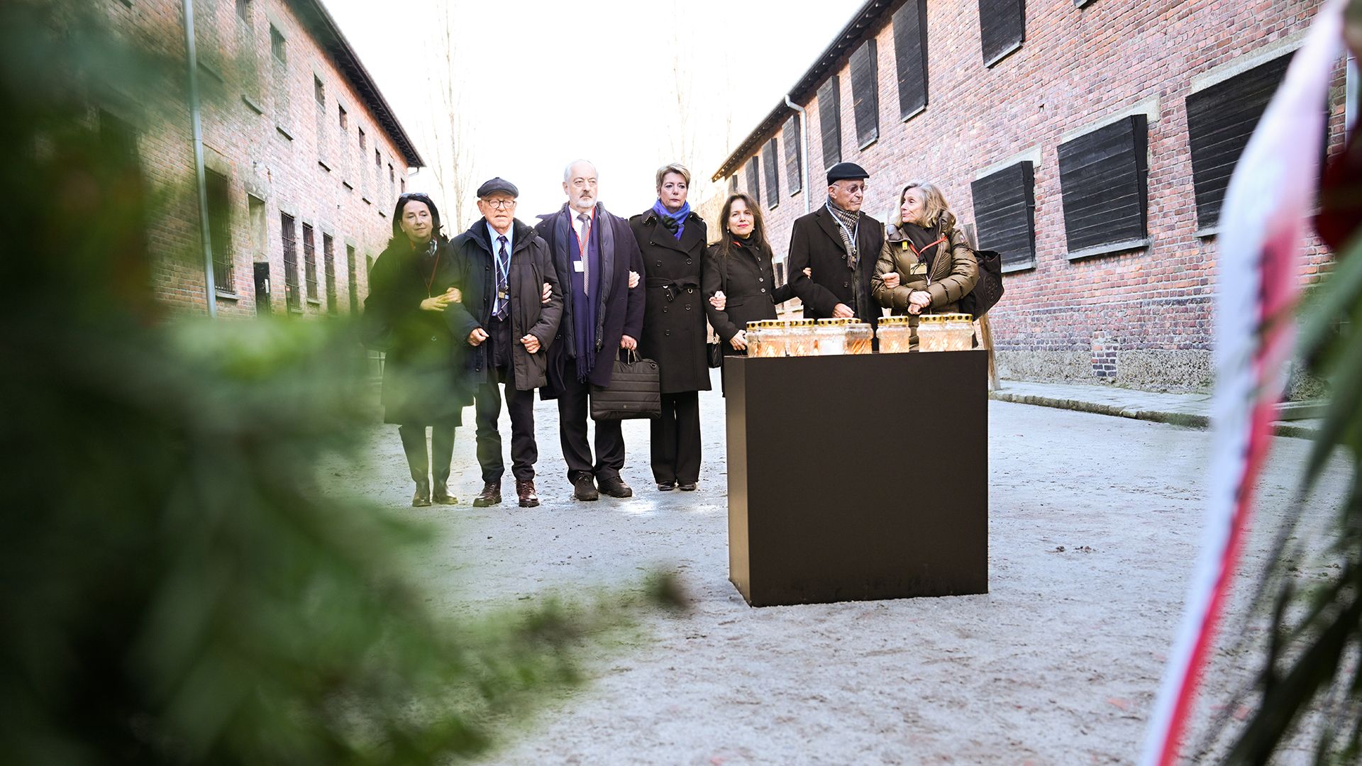 Besuch von Bundespräsidentin Karin Keller-Sutter in Auschwitz-Birkenau