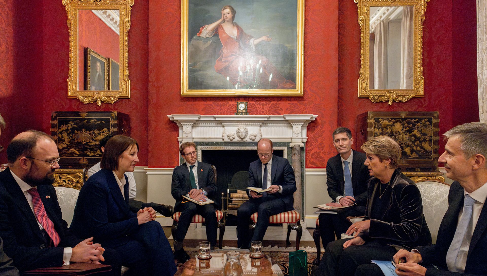 Meeting United Kingdom's finance minister, Chancellor of the Exchequer