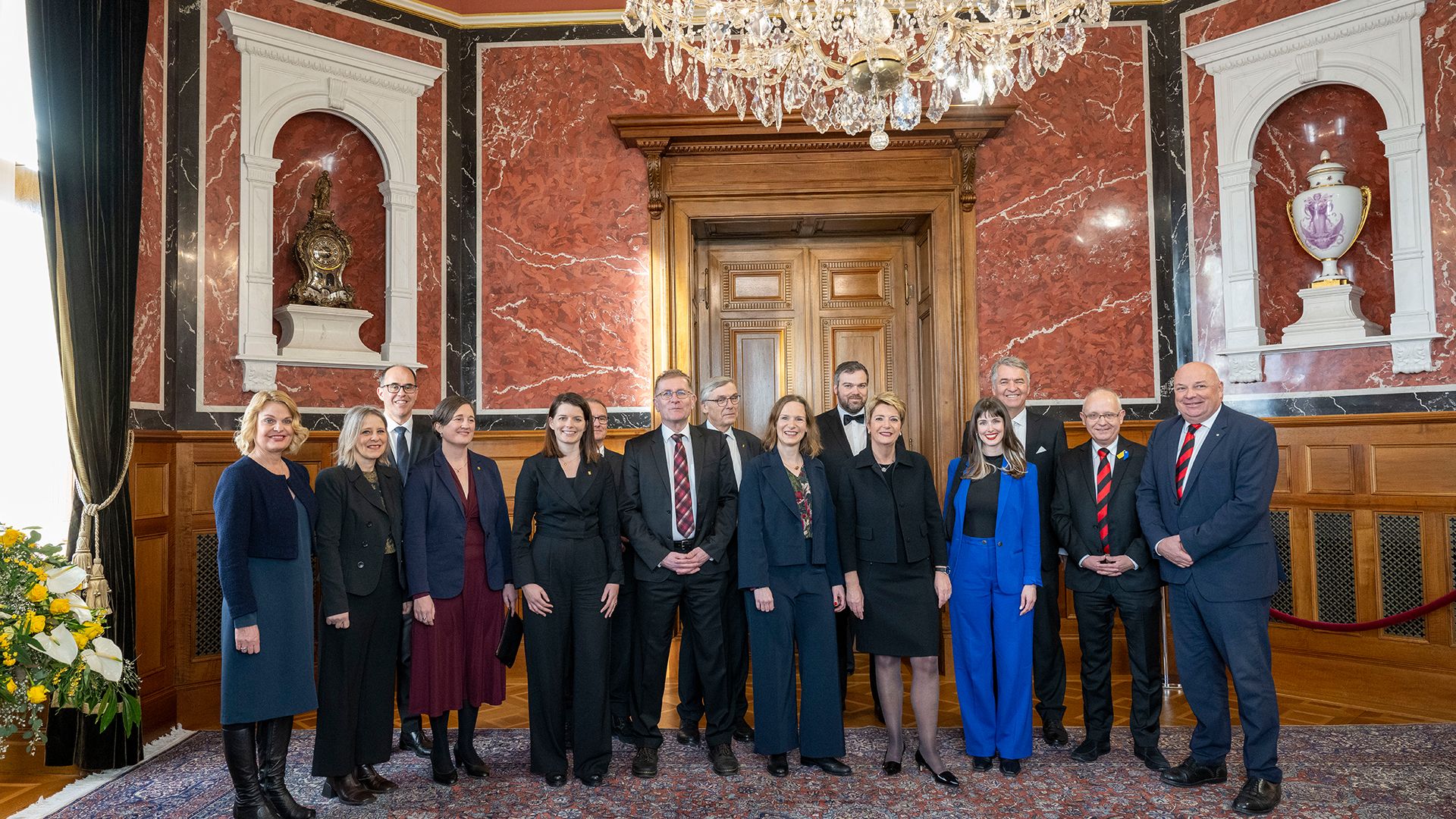 Réception 2025 de Nouvel An du corps diplomatique avec Karin Keller-Sutter