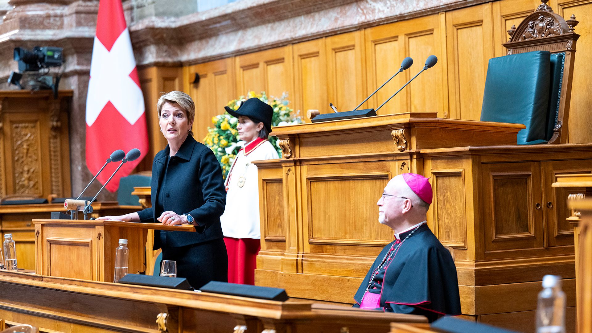 Ricevimento 2025 d’inizio anno in onore del Corpo diplomatico con Karin Keller-Sutter