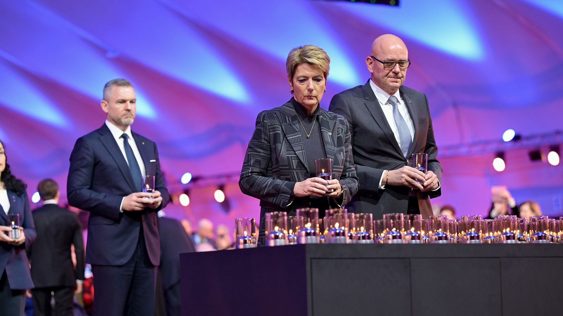 Visita della presidente della Confederazione Karin Keller-Sutter ad Auschwitz-Birkenau (Auschwitz-Birkenau, 27.01.2025)